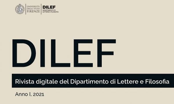 DILEF - Rivista digitale del Dipartimento di Lettere e Filosofia.